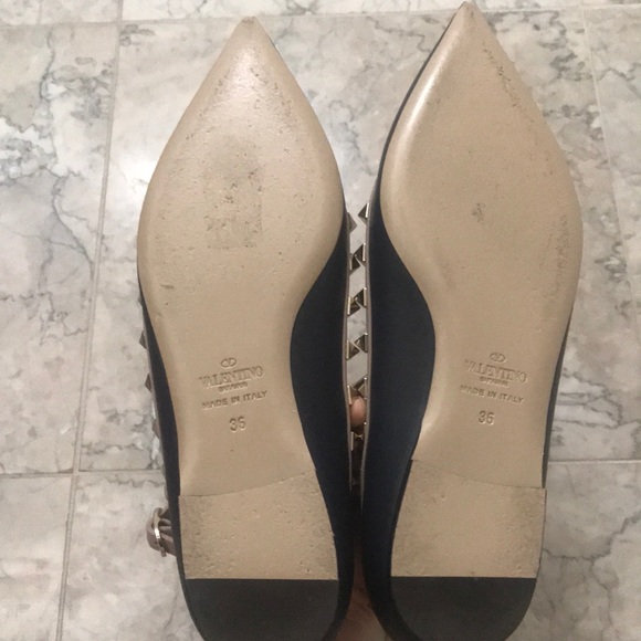 Valentino Rockstud Flats - Picture 4 of 6